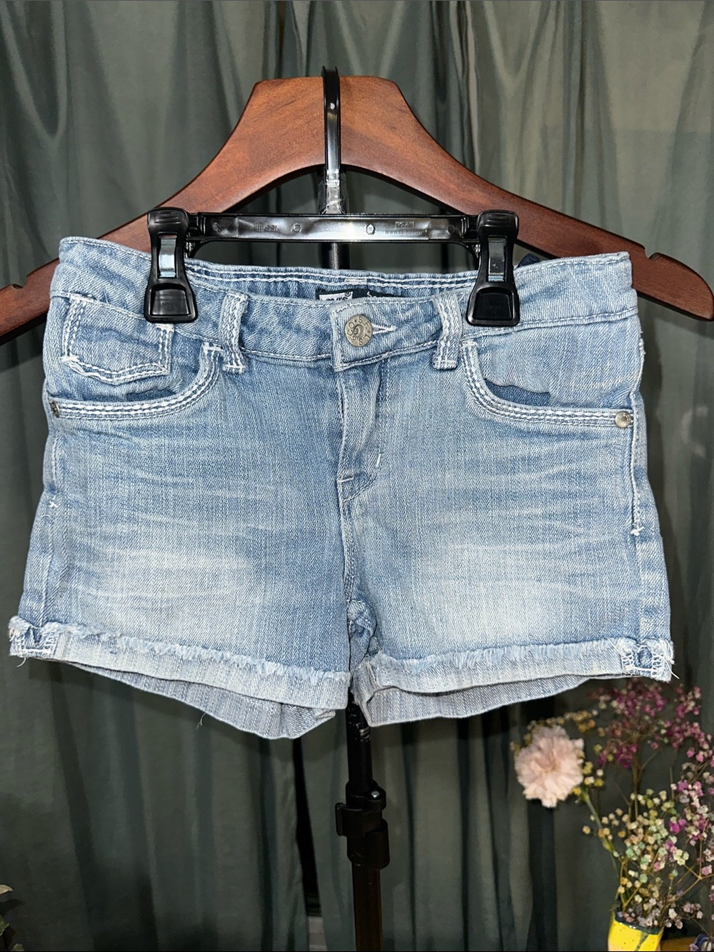 Levi's Light Blue Girls' Denim Shorts